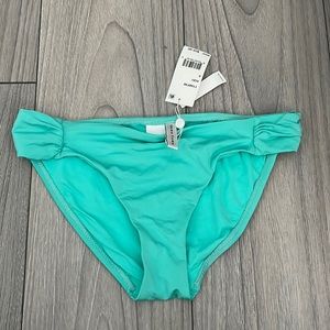 Trina Turk Bikini Bottom- Teal- Size L (8)- NWT- NEVER WORN- TAGS ON!!!!!